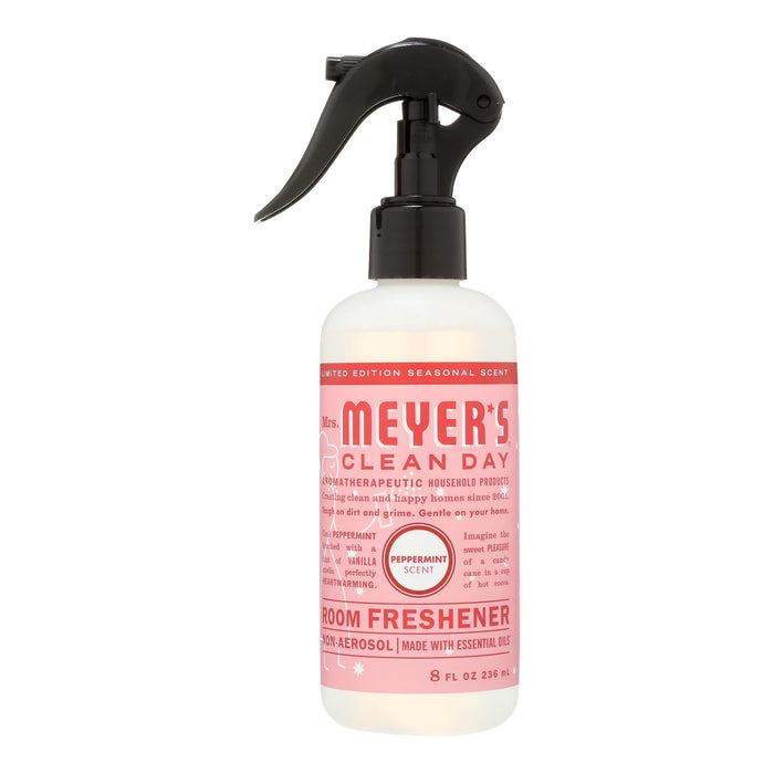 Mrs. Meyer's Clean Day Peppermint Room Freshener, 8 Oz - Pack of 6