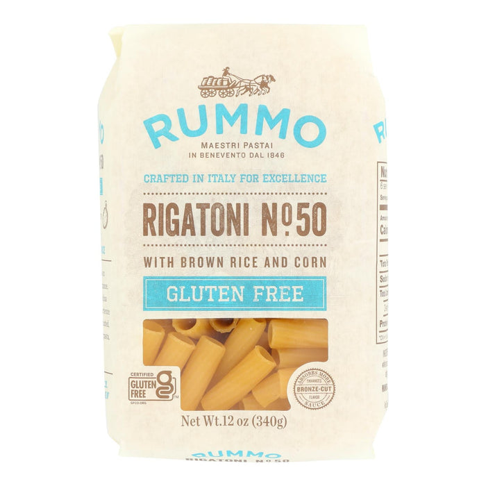 Rummo Gluten-Free Rigatoni Pasta - 12 x 12 Ounce
