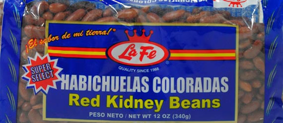 La Fe Light Red Kidney Beans - 12 Oz, Case of 24