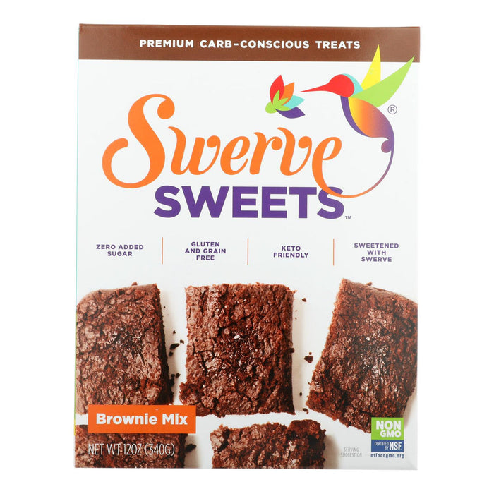Swerve Mix Bake Brownie, Case of 6 - 12 Oz.