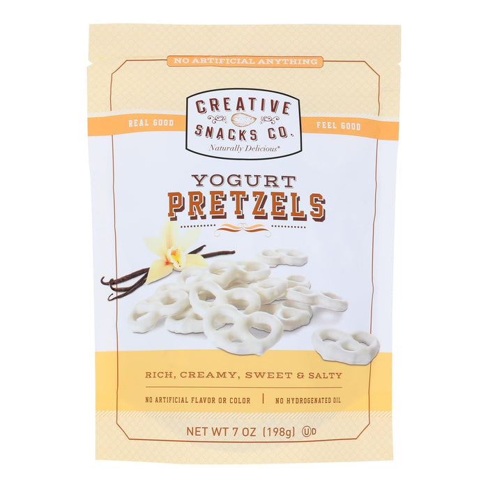 Creative Snacks - Pretzels Yogurt - Case Of 6-7 Oz