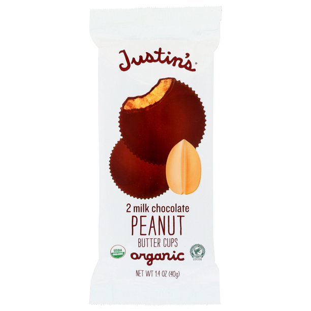 Justin's Nut Butter - Display Pb Cups Stand Up - Pack of 144 - 1.4 Oz