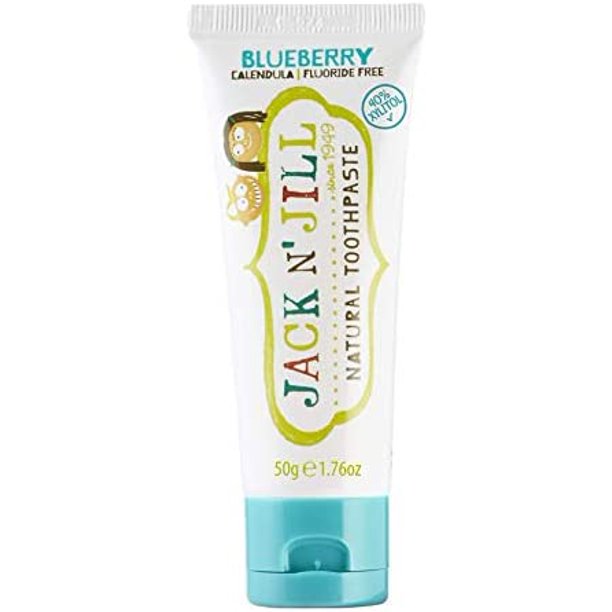 Jack N Jill Kids - Natural Blueberry Toothpaste Six Pack of 1.76 OZ