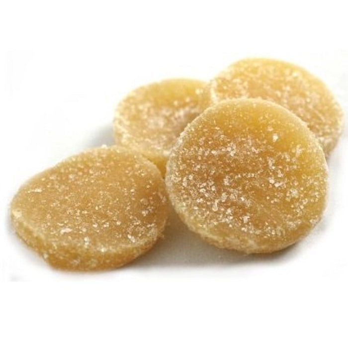 Crystallized Ginger Medallions, 11 lb Bulk, Organic and Gourmet-Grade