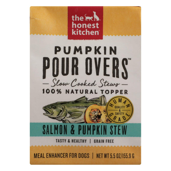 The Honest Kitchen Dog Food - Pro Over Sloppy Pumpkin Stew - 5.5 Oz - Case of 12