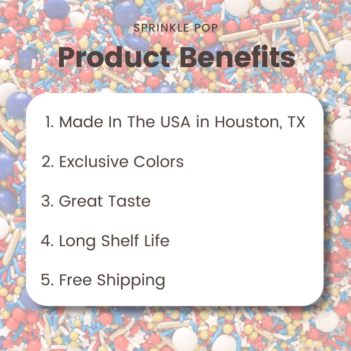 Old Glory Sprinkle Mix