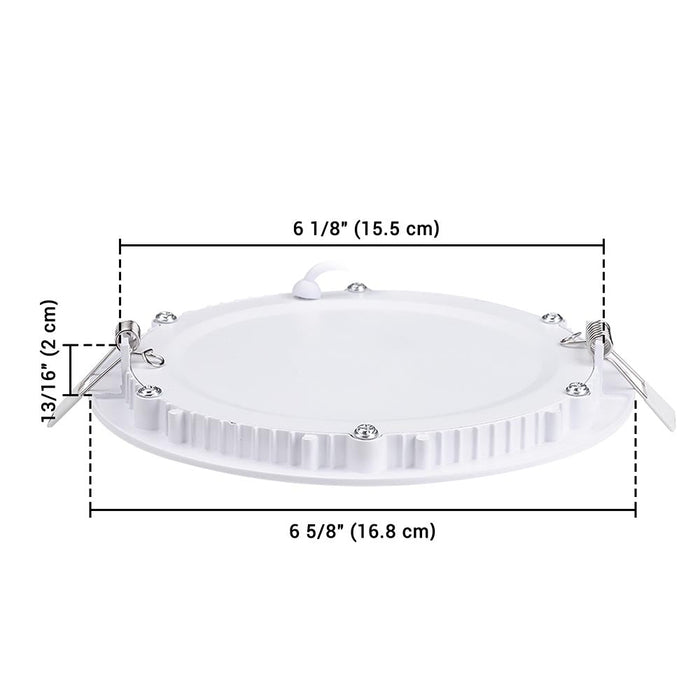 Yescom 12W SMD LED Recessed Ceiling Light w/ Driver