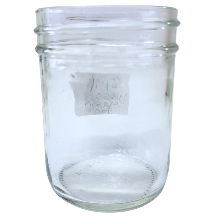 1/2 Glass Pint Mason Jar - 8 oz