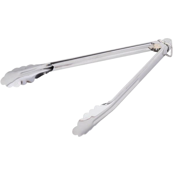 12" Heavy Duty Stainless Steel Utility Tongs