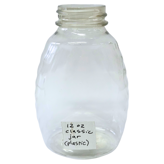 12 oz Plastic Classic Honey Jar