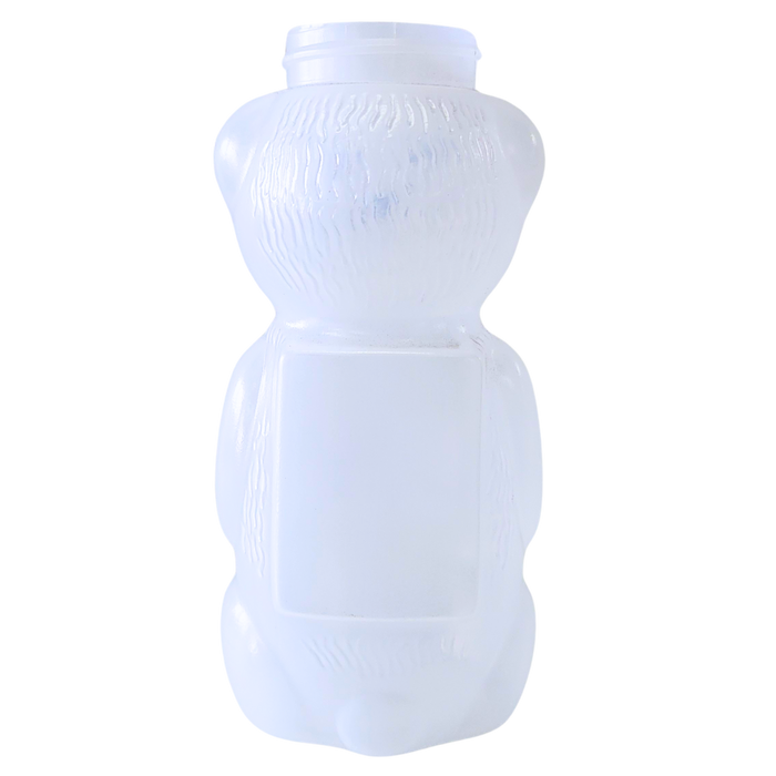 12 oz Plastic Flat Panel Honey Bears