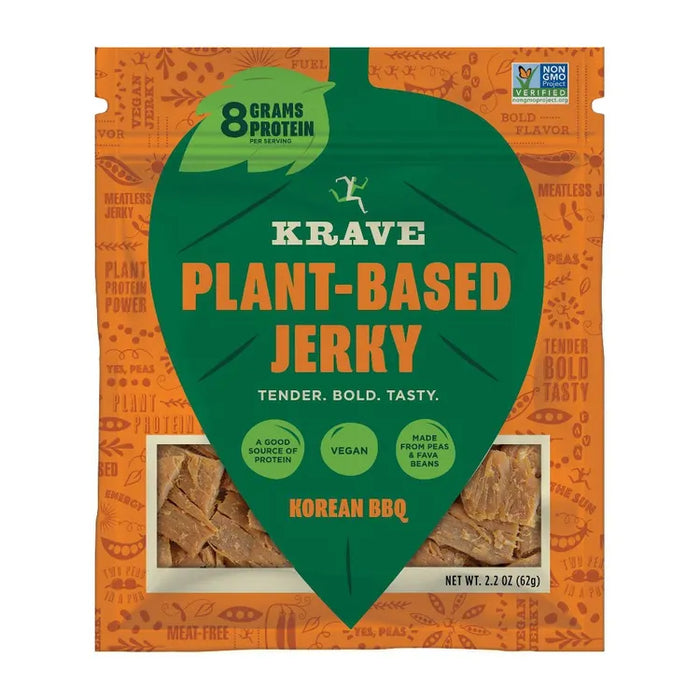 Krave Korean BBQ Plant Jerky (8 Pack)