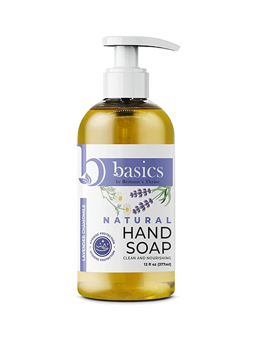 Brittanie's Thyme Hand Soap in Relaxing Lavender Chamomile Scent, 12 Fl. Oz.