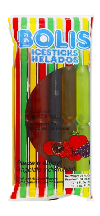 Bolis Ice Pops Asst Flavors - 8 ct — Specialty Food Source