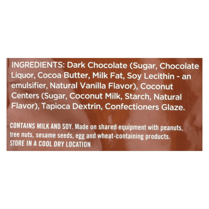 TruFru Dark Chocolate Coconut Melts (Pack of 6) - 4.2 Oz