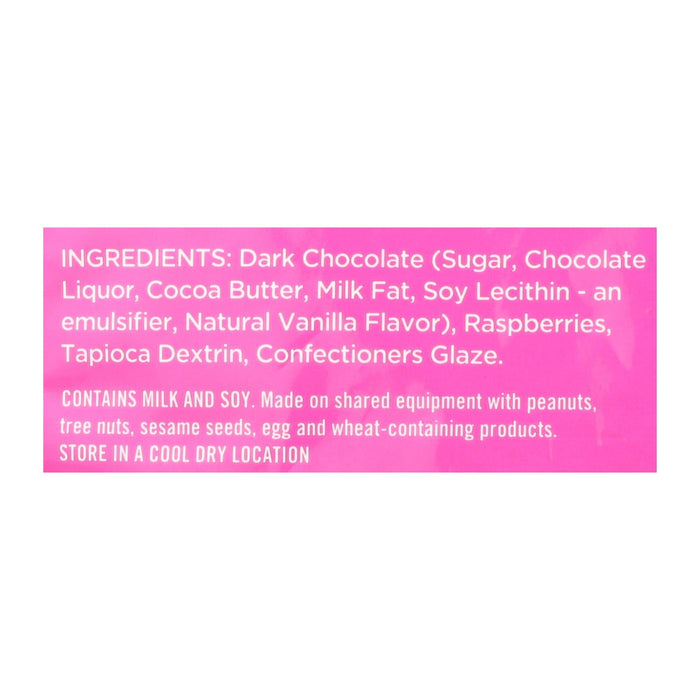 TruFru Real Raspberries (Pack of 6) Dipped in Dark Chocolate - 4.2oz