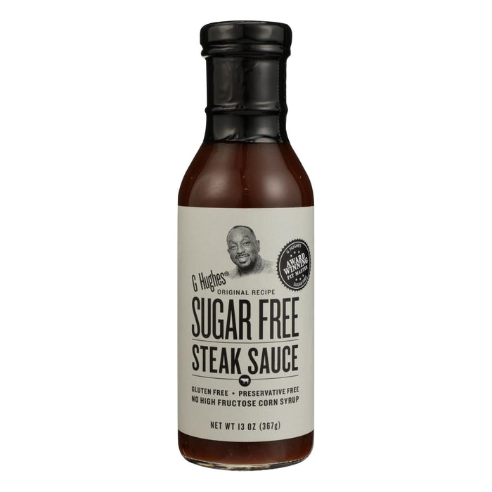 G Hughes Sugar Free Steak Sauce - 13 Oz - Case of 6