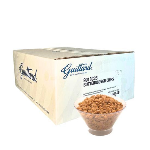 Guittard Butterscotch Drops 1M – 25 lb