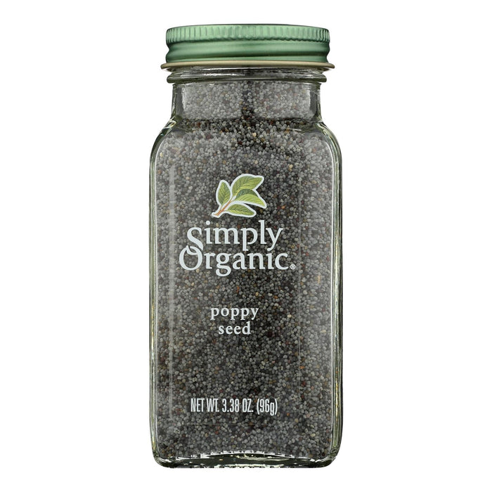 Simply Organic Poppy Seed Seasoning, 3.38 Oz
