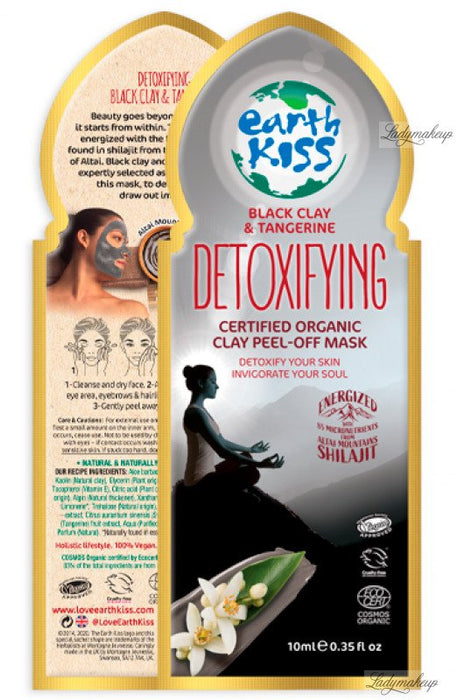 Earth Kiss Clay Mask Toning Peel Off - Case of 12 - 0.35 Oz