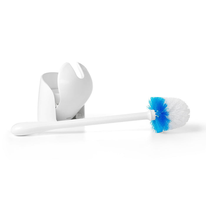 OXO Toilet Brush & Canister - White