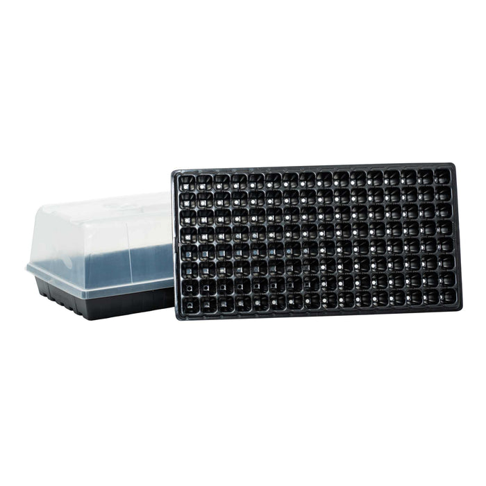 Seed Starter Kit - 128 Cell, 1020 Trays, Humidity Domes