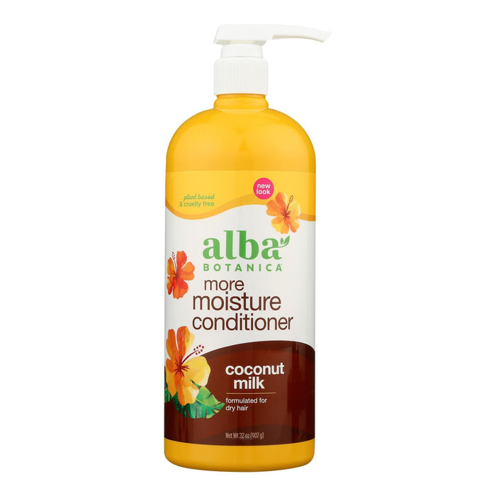 Alba Botanica Hawaiian Coconut Milk Conditioner - 32 Oz