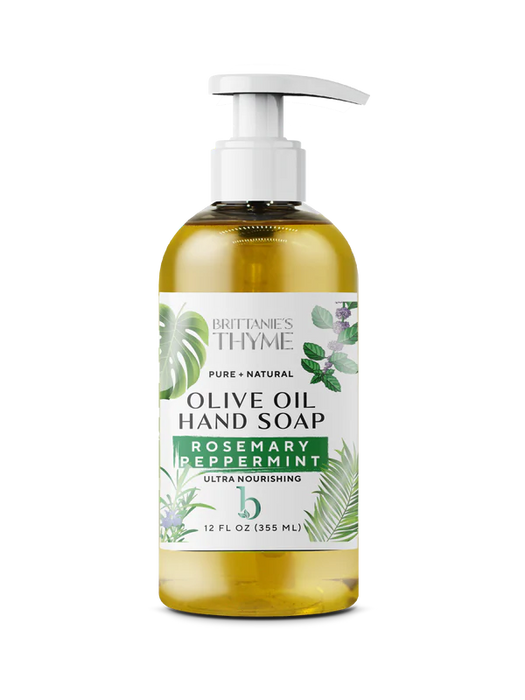 Brittanie's Thyme Rosemary Peppermint Hand Soap (Pack of 6 - 12 Fl Oz)