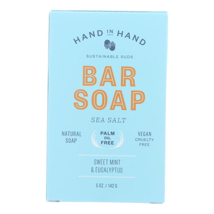 Hand in Hand Sea Salt Bar Soap, 5 Oz