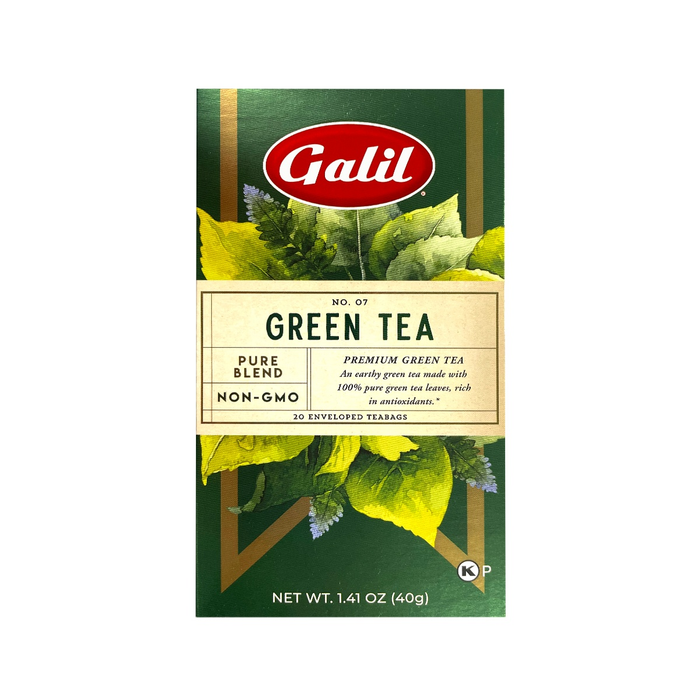 Green Herbal Tea | 20' Tea Bags | 1.41 oz | Galil