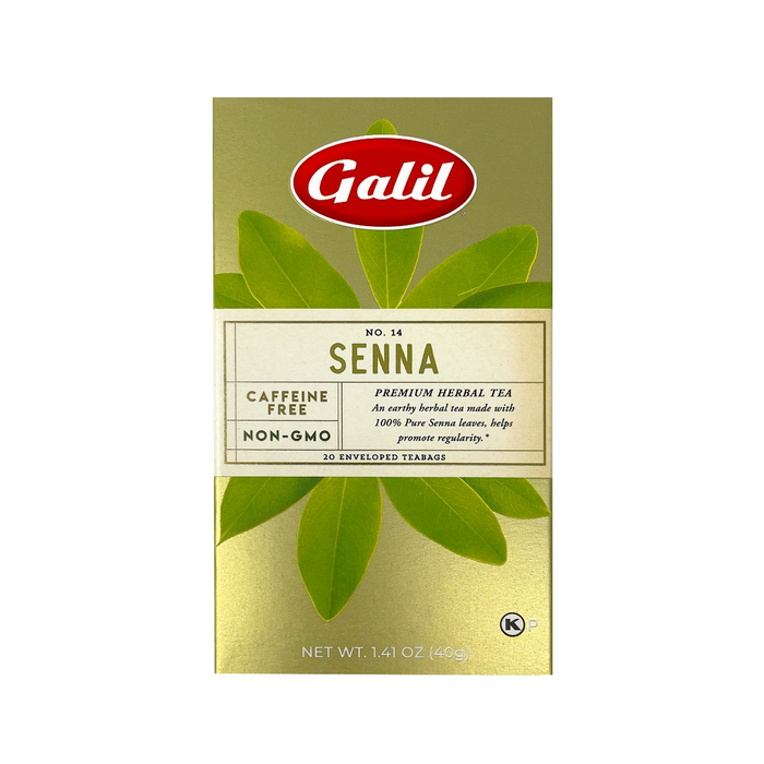 Senna Herbal Tea | 20' Tea Bags | 1.41 oz | Galil