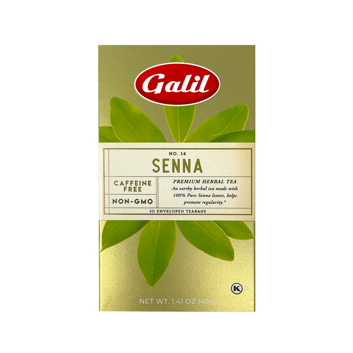 Senna Herbal Tea | 20' Tea Bags | 1.41 oz | Galil