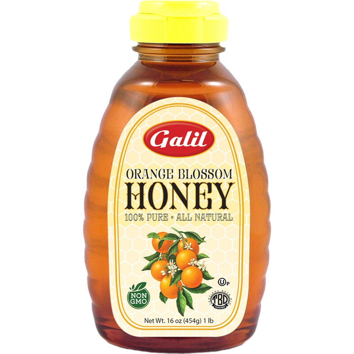 Orange Blossom Honey | Premium | 16 oz | Galil