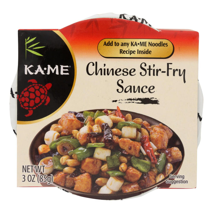 Ka-me Authentic Chinese Stir-Fry Sauce, 3 Oz (Pack of 10)