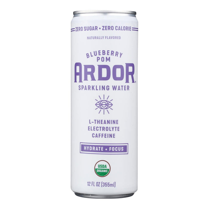 Ardor Sparkling Water - 12 Pack of 12 oz. Cans