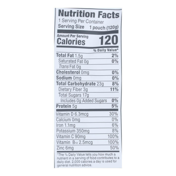 Noka Smoothie Strawberry Banana 4.22 Oz Pack of 6