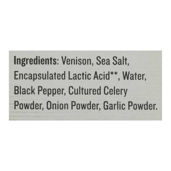 Epic Venison Sea Salt+Pepper Bar (Pack of 8 - 4.1 Oz)
