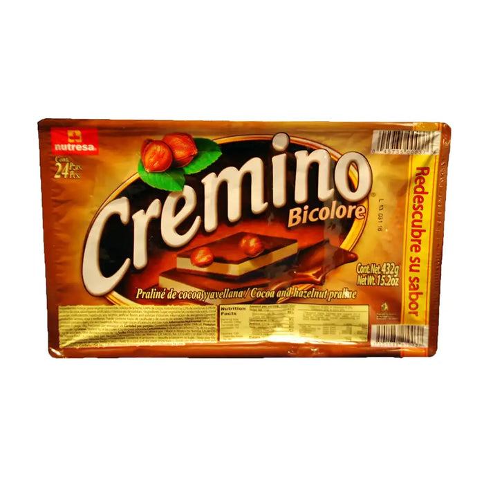 Nutresa Cremino Bicolore - 24 ct