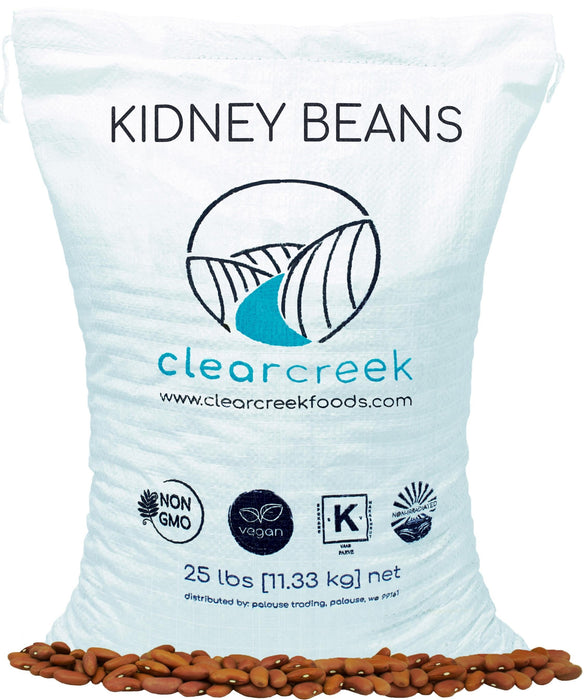 Kidney Beans | 25 LB | Certified Glyphosate Residue Free
