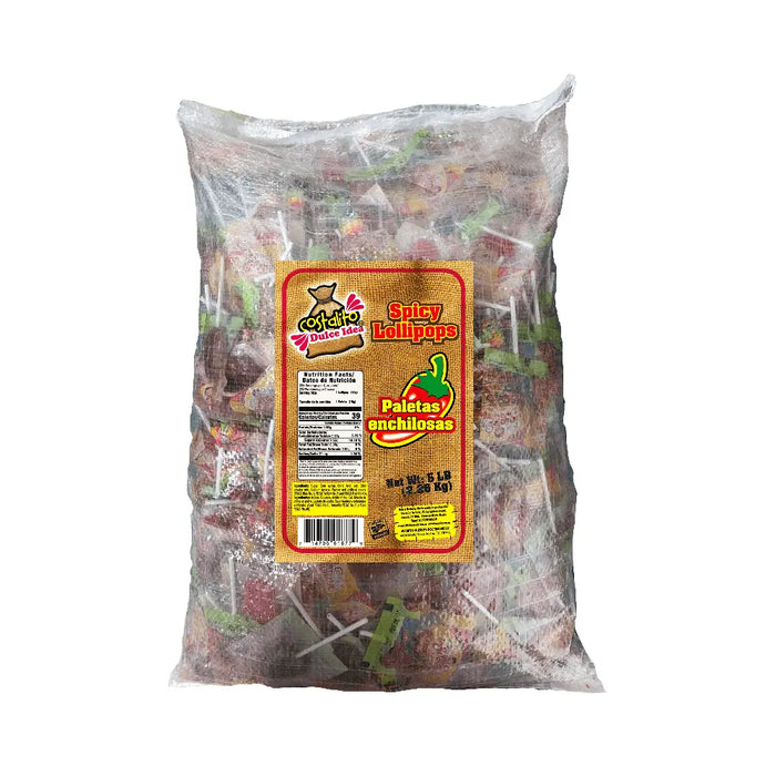 Dulce Idea Costalito Lollipops w. Chili 5 lb