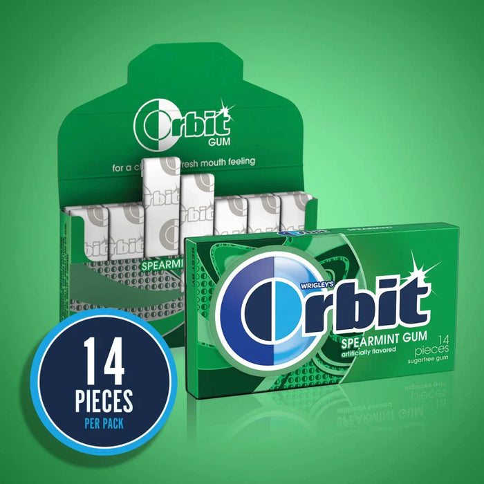 Orbit Gum Spearmint 14 pc