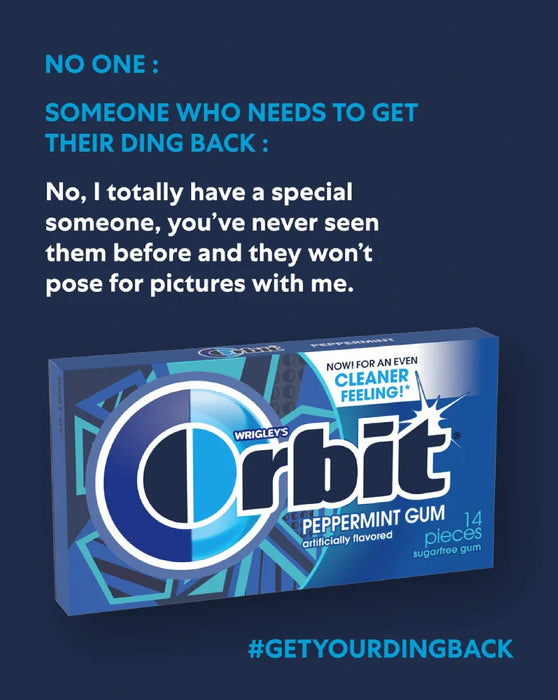 Orbit Gum Peppermint 14 pc