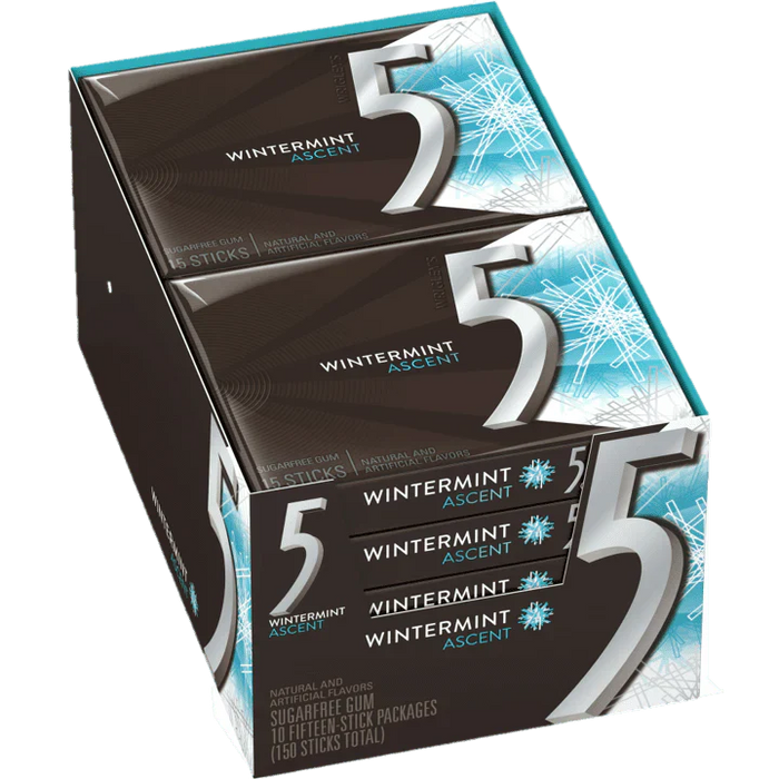 Wrigley 5 Gum Wintermint Ascent 15 Stk