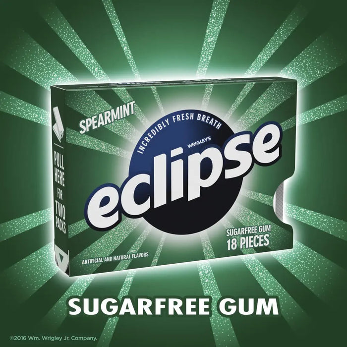 Wrigley Eclipse Edge Spearmint 18 Pc