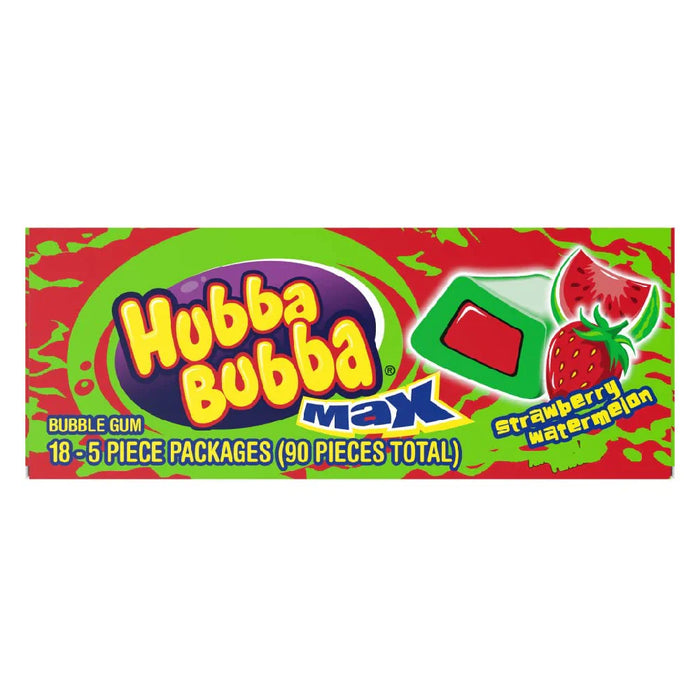 Hubba Bubba Strawberry Watermelon 5 pc
