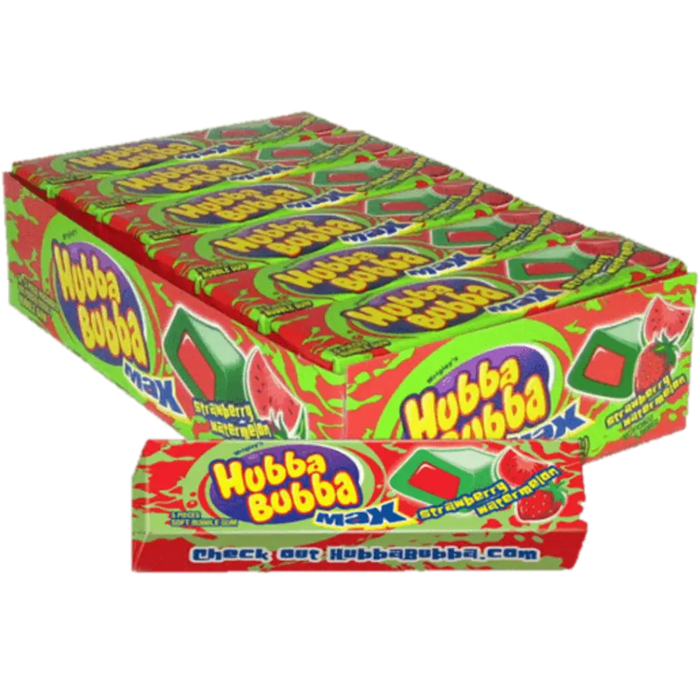 Hubba Bubba Strawberry Watermelon 5 pc