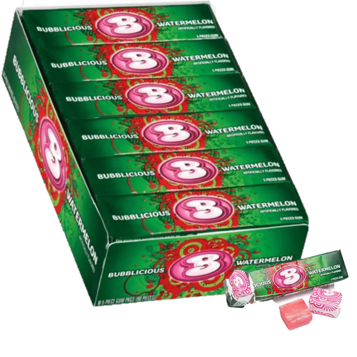 Bubblicious Watermelon Wave 5 pc