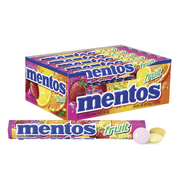 Mentos Roll Mixed Fruit 1.32 oz
