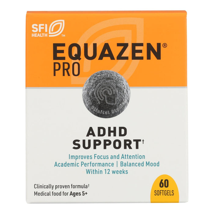 Equazen Pro ADHD Support Supplement - 2.5 Oz (60 Capsules)