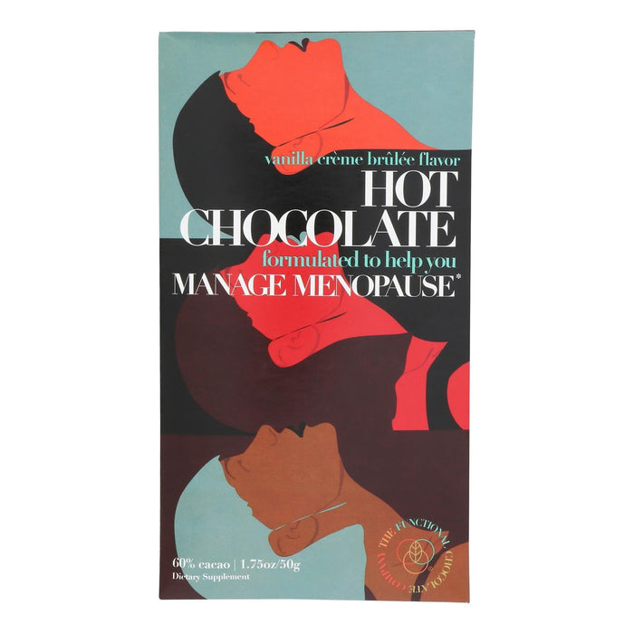 The Functional Chocolate Co. Hot Chocolate Bar, 1.75 Oz - Case of 12